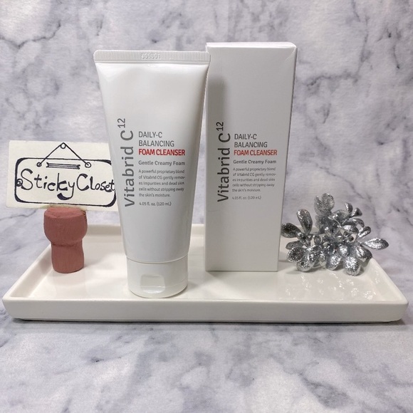VITABRID C12 Other - Vitabrid C12 Daily-C Foam Cleanser, antioxidants, NEW - Full Size 4 oz/120 ml